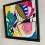 Framed Original Painting Art Deco inspired style Original Gift Image 6