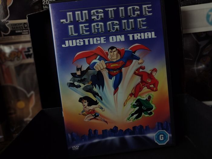 Justice League: Justice on Trial ! DVD ! 2003 ! Superman ! Batman ! Wonder Woman !