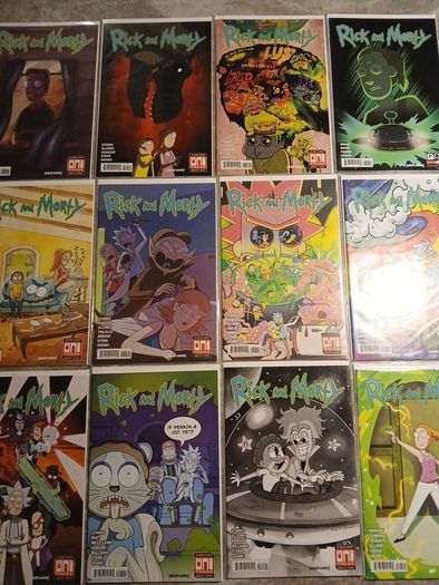 Rick and Morty Comics run joblot