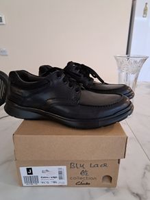 42.5 (8.5) NEW Clarks Leather School Shoes Wide (G)