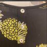 Capri Clothing Black and Chartreuse Floral Long Sleeve Tunic Image 5