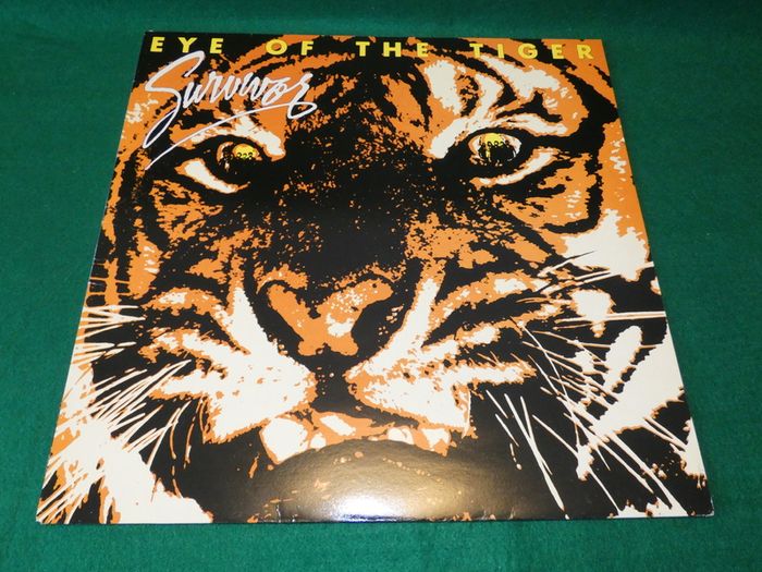 Survivor Eye Of The Tiger 1982 Uk Pressing Lp