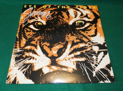 Survivor Eye Of The Tiger 1982 Uk Pressing Lp