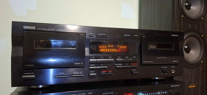 Yamaha KX- W321 "Natural Sound" Double Drive Deck