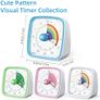 Yunbaoit Visual Timer for Kids & Adults, 60 Minute Rainbow Countdown Timer with Silent Flash Function, Time Management Tool for Classroom, Home, Kitchen, Office Image 7