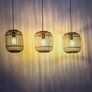 Rattan Pendant 3 Light Image 2