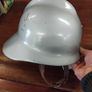 Vintage Military Firemans Helmet Image 4