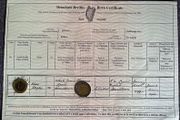 C.S. Lewis - Birth Certificate - Irish born writer - Free Postage