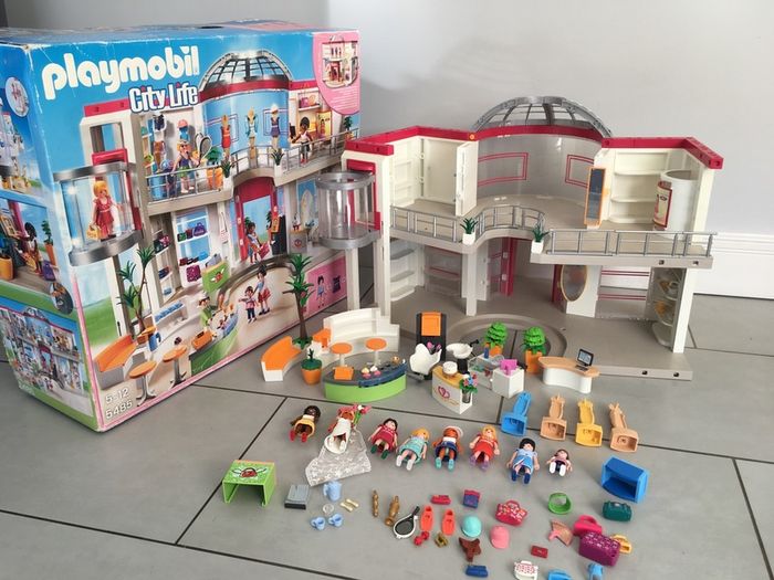 playmobile city life shopping centre