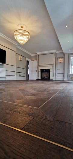 Engineered floor boards