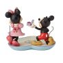 Enesco Disney Traditions Collection by Jim Shore Mickey and Minnie Mouse A Magical Moment Image 2