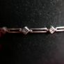 Vintage Sterling Silver 925 Bangle Bracelet Length-7,5"  6,10g Image 7