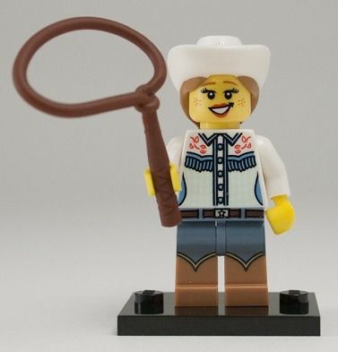 Lego Cowgirl minifigure