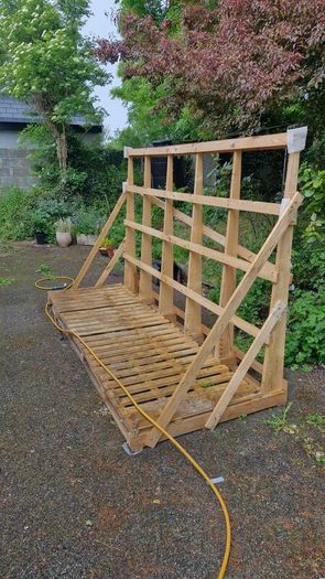 pallet, stand