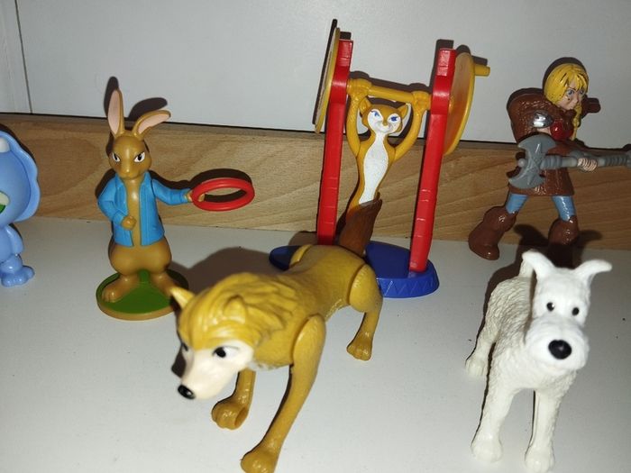 Vintage McDonalds  Burger King Toy Bundle