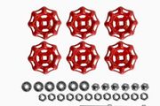 Red Drawer Handles (new).