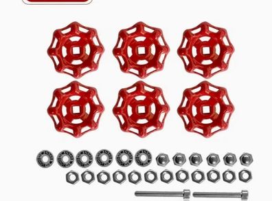 Red Drawer Handles (new).