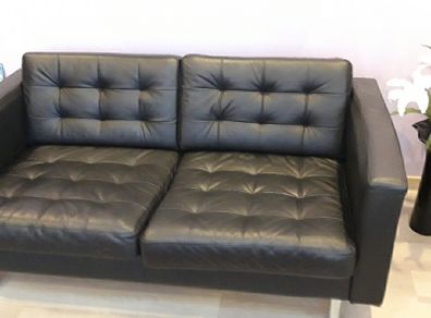 lether sofa