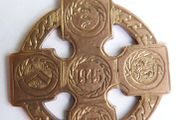 1945 All-Ireland History (G.A.A.) Gold 9Ct Medal: G.A.A. Kildare Rathcoffey