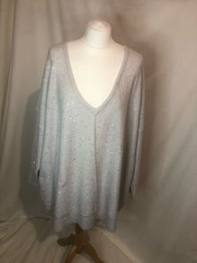 Wallis sparkly jumper (size 26-28)
