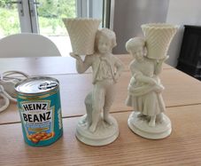 Vintage Belleek figurines - excellent/ very good condition