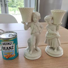 Vintage Belleek figurines - excellent/ very good condition