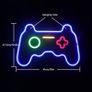 MASSIVE SALE Game Neon Signs Neon Light Gaming LED Neon Lights Wall Art Blue Neon Night Light for Kids Game Room Bar Bedroom Home Decoration 16''x11'' Image 5