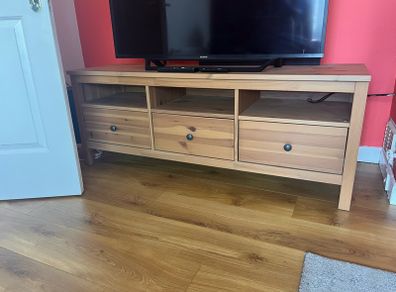 TV stand/bench - HEMNES
