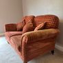 Love seat and wingback chair set Image 9