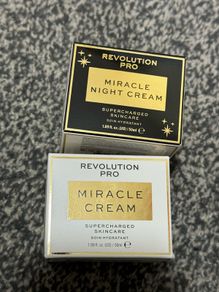 Makeup revolution miracle cream and night cream ( dupes for Bobbi brown cream)