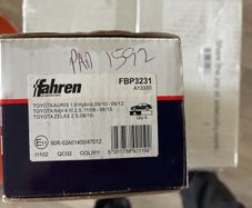 Toyota rav 4 Airbus zelas brake pads FBP3231 New