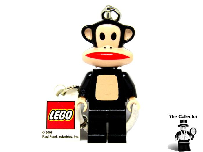 Lego Paul Frank Julius & Friends Lego Keychain Very Rare Hard To Find