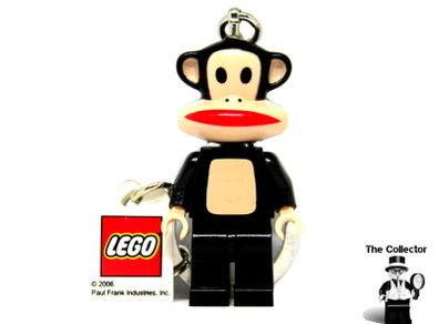 Lego Paul Frank Julius & Friends Lego Keychain Very Rare Hard To Find