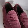 KURT GEIGER suede leather mocasins Sz 44 (10UK) - Rrp 220 Image 3