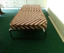 Fold out single bed