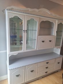 Display Cabinet sideboard hand painted
