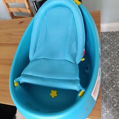 Skip Hop - Baby bath with ergonomic mat MOBY 3 blu