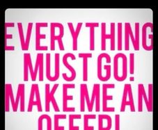 50% off everything in my ads this weekend