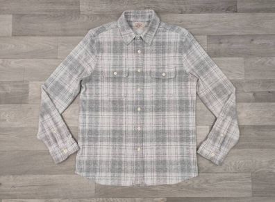 Faherty Plaid Workshirt Shirt Mens Medium