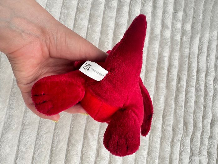 Suki 14444 Dragon Red approx. 18 cm. Plush Used Please see photos