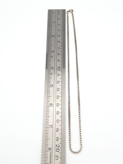 Vintage 925 Sterling Silver Box Chain