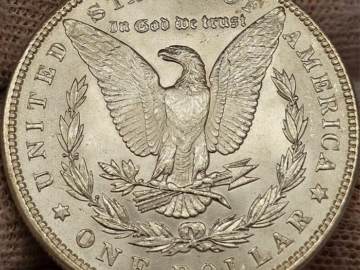 USA United States Silver 1887 Morgan Dollar Beautiful Uncirculated Lustrous Superb!
