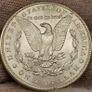 USA United States Silver 1887 Morgan Dollar Beautiful Uncirculated Lustrous Superb! Image 3