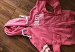 Diesel Hoodie Ladies red x-small