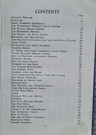 Vintage - Swim like a Fish - How to become an all-Round Swimmer by H. A. Lear