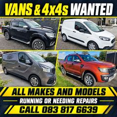 Vans & 4x4s Bought