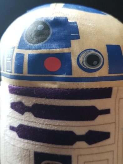 vintage R2D2 talking soft toy