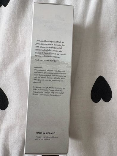 Green Angel seaweed foaming face wash 150ml