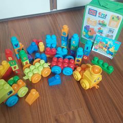 Mega Bloks First Builders Alphabet Musical Train Set