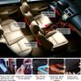 Interior Car Lights - Trongle Car Strip LED Lights, Waterproof with 4pcs 48 LEDs 8Colors with Sound Sensor and Remote Control, USB Port Car Charger Light Bar, Car Music Sound-activated Lighting, DC 5V Image 5